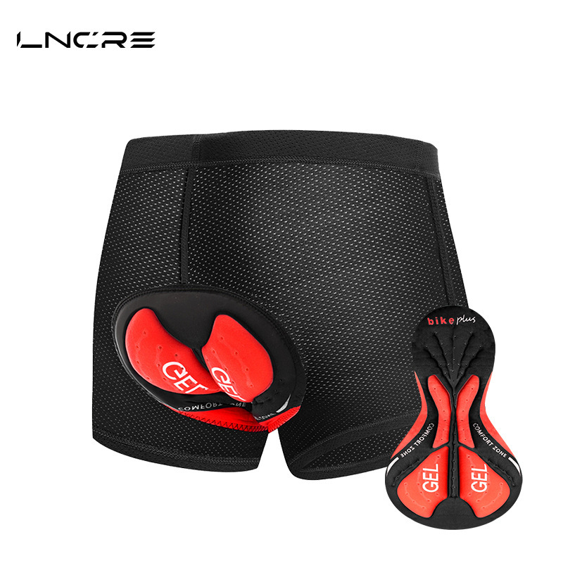 Cycling Underpants Gel Mountain Bike Cycling Shorts Bicycle Professional Silicone Men's and Women's Style Shock Absorption Equipment