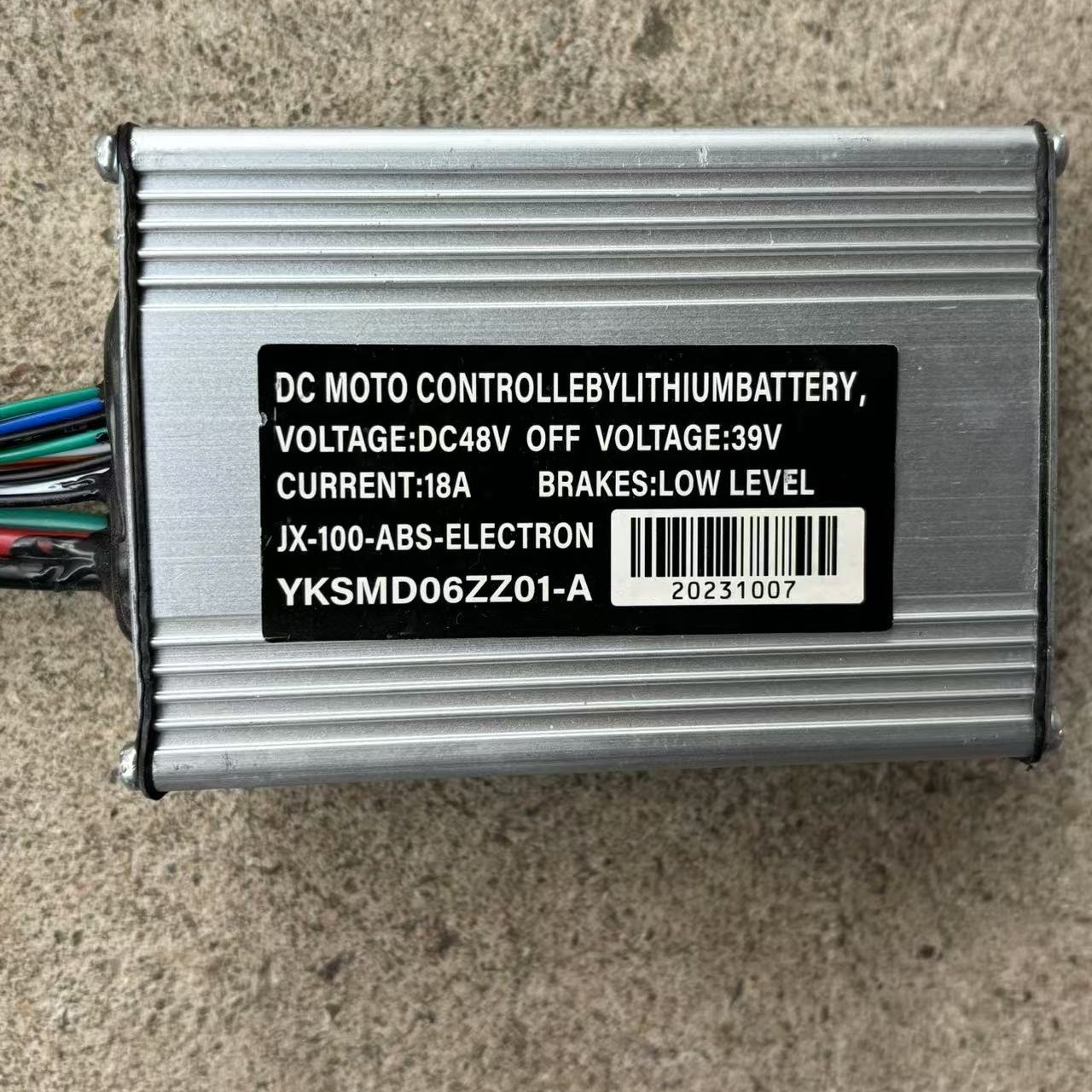 Pantalla LCD de instrumento JX - 100 y accesorios de scooter eléctrico con controlador 48V18A