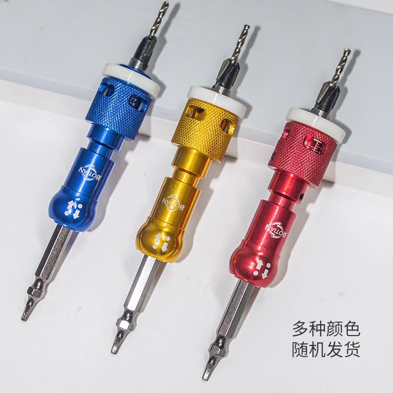 taladro de agujero de contrapeso con limitador taladro de escalera de carpintería montaje herramienta de agujero de tornillo taladro de agujero de cono de contrapeso