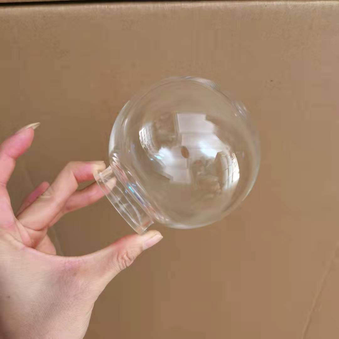 100MM 직경 투명 아크릴 방수 LED 작은 전구 평면 전등