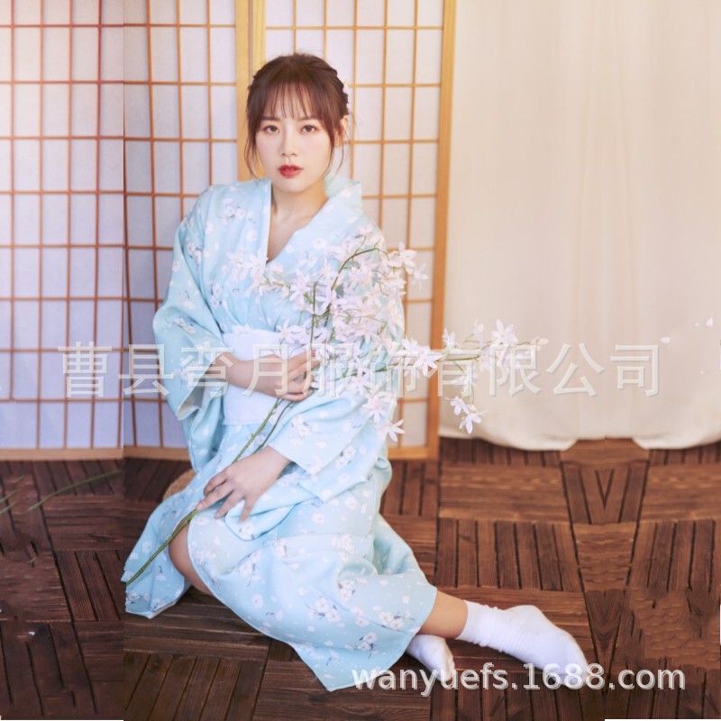 Shenming girl kimono suit Japanese style photography clothing women's Japanese art photo pregnant women's photo Japanese style bathrobe Photography