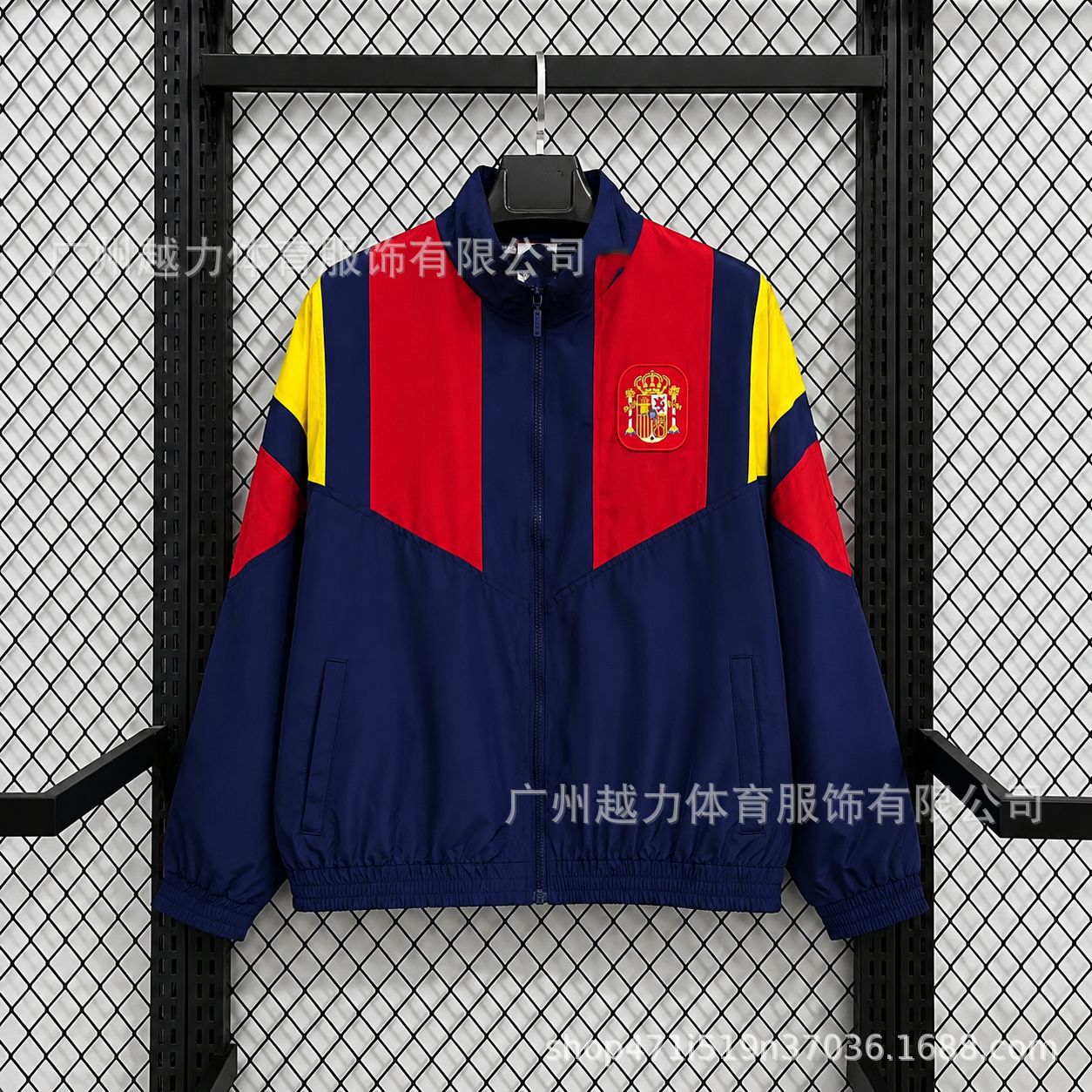 Chaqueta Bordada retro de manga larga y gruesa Manchester United Barcelona Inglaterra Brasil Real Madrid Liverpool image 67