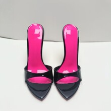 12CM�r�b��Ь��a47�a�W�����^��ɫ�Ը����QŮЬhigh heels�߸�Ь