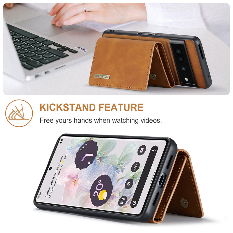 For Google pixel7Pro Phone Case Leather Case pixel6A High-End Business Magnetic Card Case Drop-Resistant Protective Case For Google pixel7Pro Phone Case Leather Case pixel6A High-End Business Magnetic Card Case Drop-Resistant Protective Case