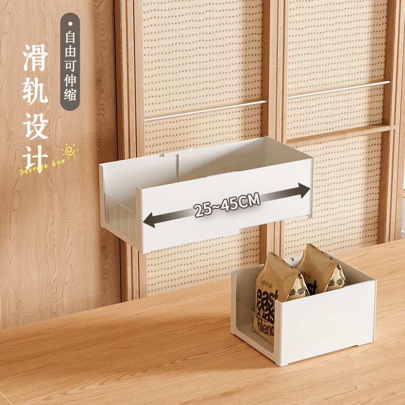 厨房置物架桌面收纳盒杂物收纳筐家用整理盒餐具调料储物篮筐塑料|undefined