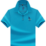 Хлопковая летняя футболка polo для отдыха, короткий рукав, оверсайз