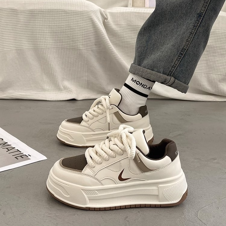 Damen Freizeitschuhe Mit Dicker Sohle Hochwertiger Herbst-look_voghion.com