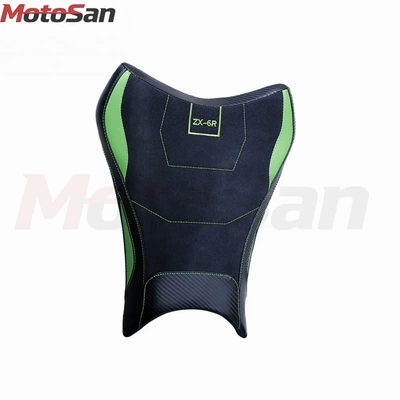 19-20-21-22-23-24-25 years, front seat | Motorcycle cushion - green-model-original-seat-height