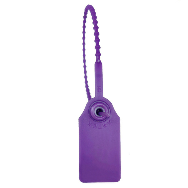 Disposable plastic seal anti -counterfeight label shoe bag anti…