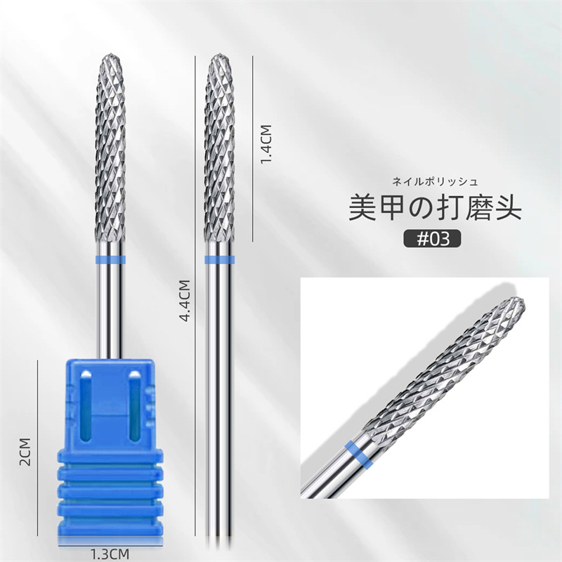 Rocket cabeza de molienda de acero tungsteno 03M