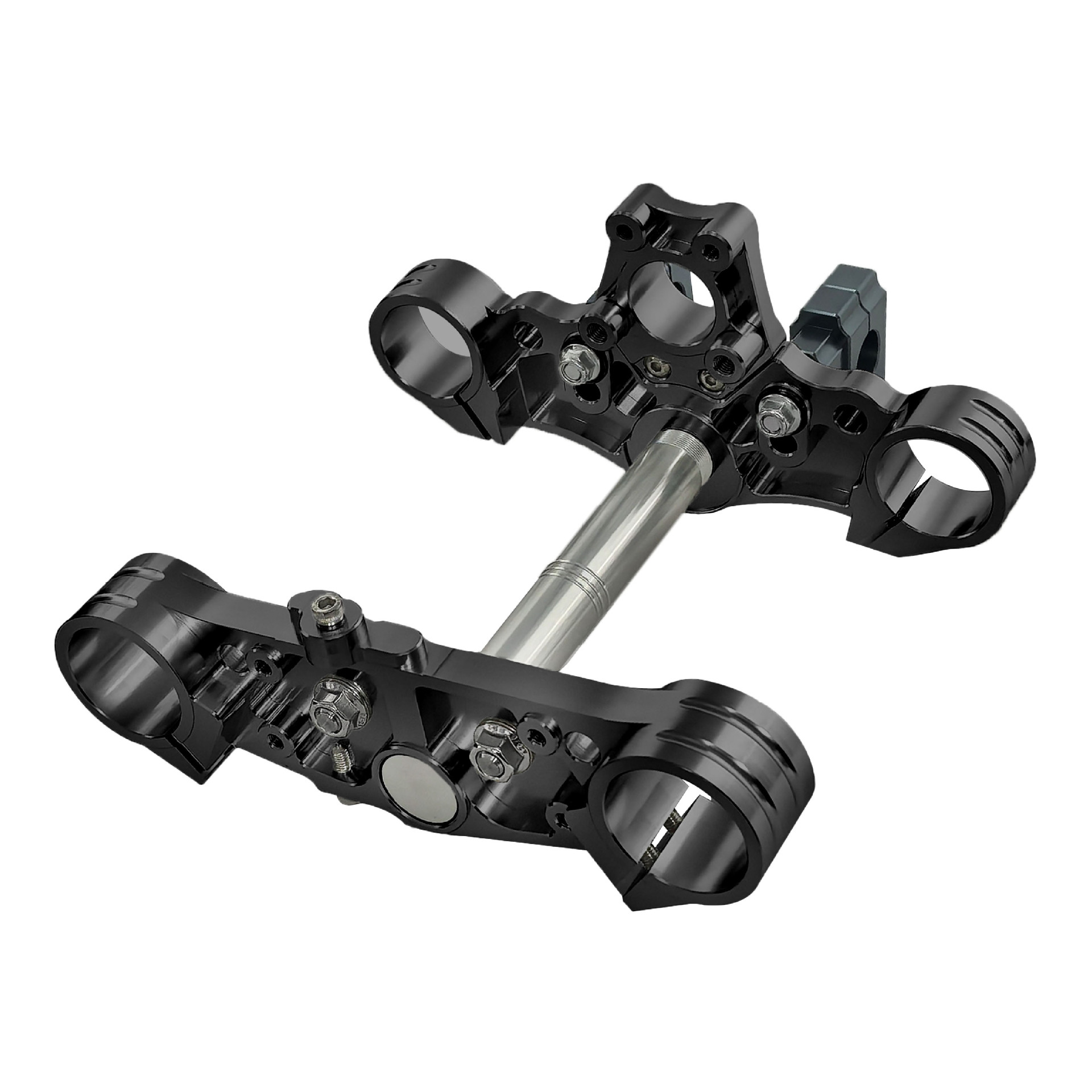 Suitable for Honda Honda Little Monkey Monkey125 Motorcycle Modified Upper and Lower Connecting Plate Steering Column Assembly Parts