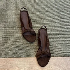 スポットモデル〜ニッチデザインのシンプルなオープントゥラウンドトゥクロスストラップウェッジサンダル、女性用、超多目的なローマンサンダル