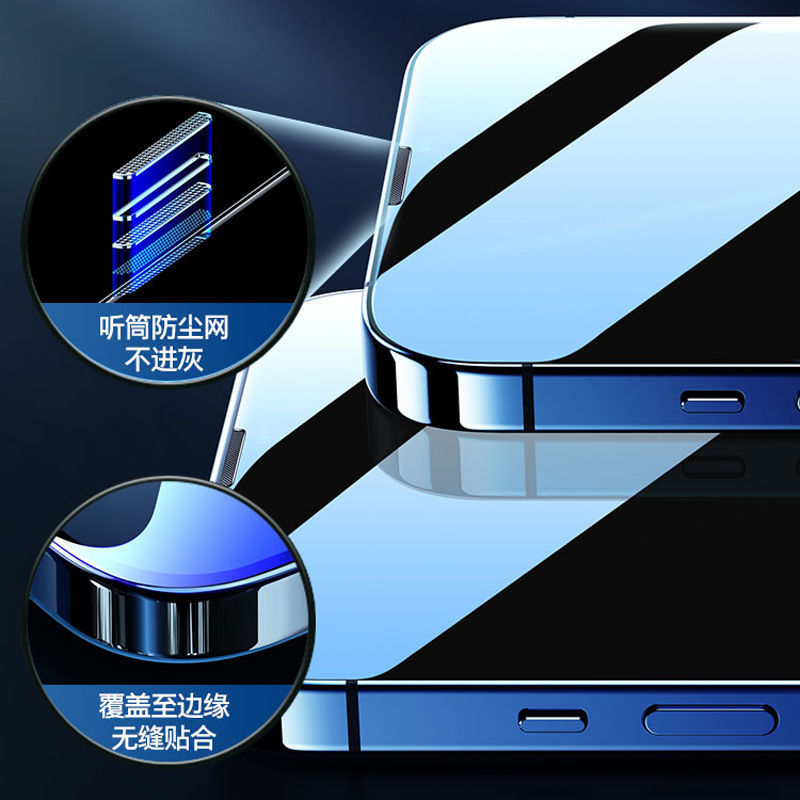 28 grados película de endurecimiento anti-peeping para iphone16promax película anti-peeping para Apple15 teléfonos móviles14 anti-peeping13