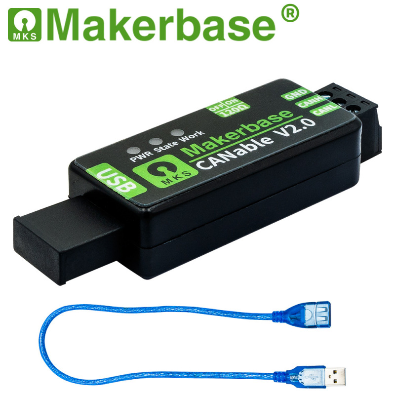 Makerbase CANable 2.0 CANアナライザUSB変換CANアダプタUSBCANアナライザ|undefined