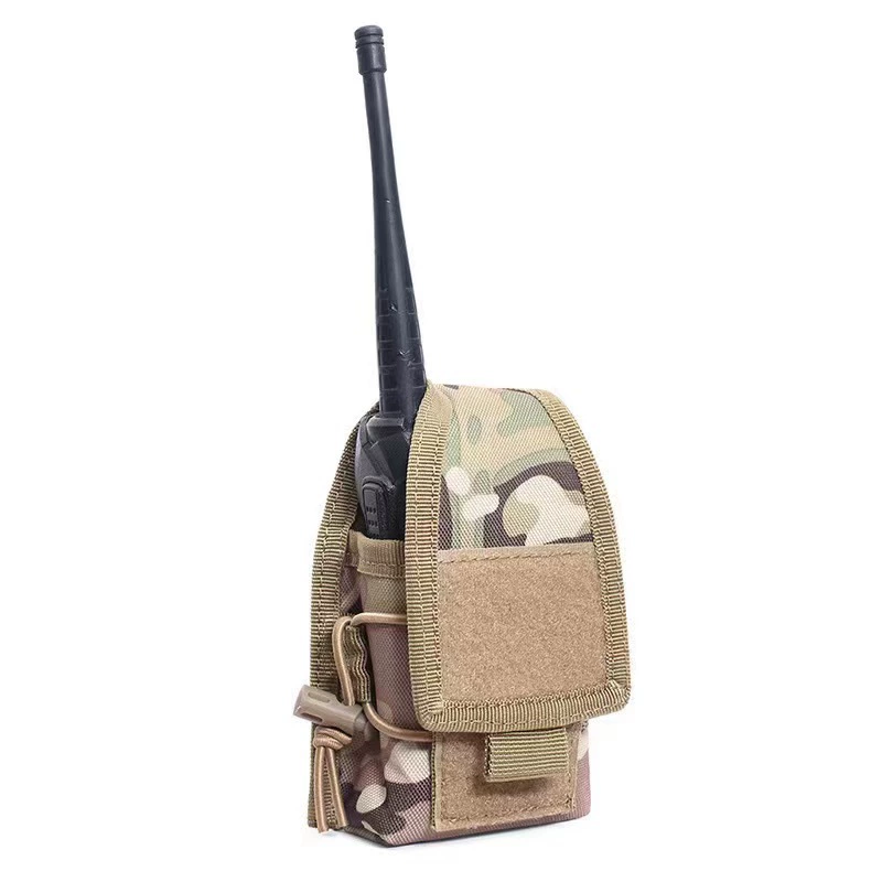 Тактическая многофункциональная сумка для рации, оптовая продажа напрямую с завода, эксклюзивная для внешней торговли, кроссбордерная, с системой MOLLE, маленькая боковая сумка, для активного отдыха