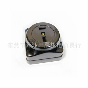 Taiwan Rongguang OLYMPIA Wuzhou all-Bakelite open socket WJA1220A 20A 250V2P Australian gauge T-type
