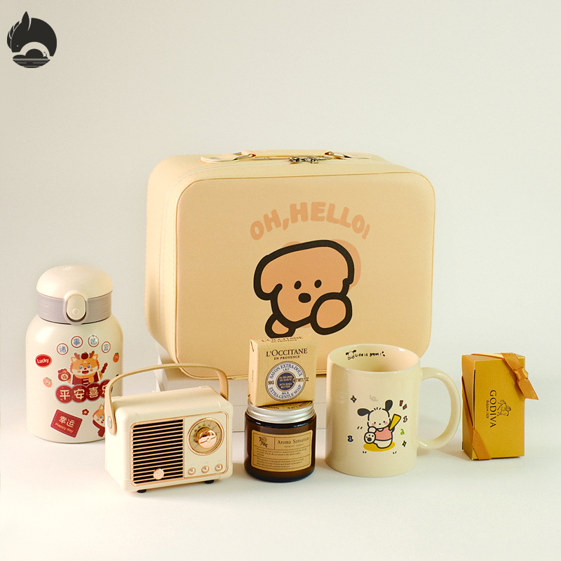 伴手禮女伴娘小眾高級結婚高檔實用手提化妝箱禮盒婚禮生日禮物