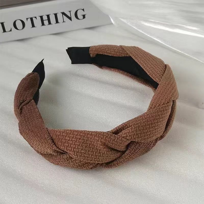 Tiktok Venta caliente diadema peluca mujer de una pieza de moda natural media cabeza cubierta simulación aumento de cabello cubierta de cabeza completa pelo largo y rizado