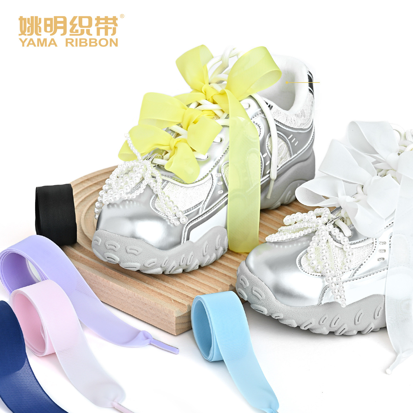 Ribbon arco accesorios de zapatos de ropa Ribbon agujero zapatos de ropa Ribbon arco de flores zapatos de fijación zapatos de ropa Ribbon