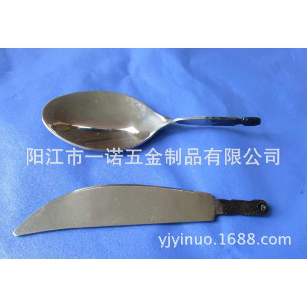 厂家批发不锈钢小配件刀叉勺配件餐具配件 五金配件304铸件头