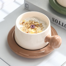 【2377人收藏】轻奢高颜值ins陶瓷咖啡杯子套装英式下午茶餐北欧