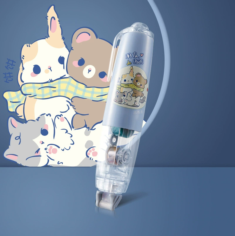 Мини-дозатор клея точечный (Changli) нажим-актив двойной стороны refillable лента, 15.7×7×2 см
