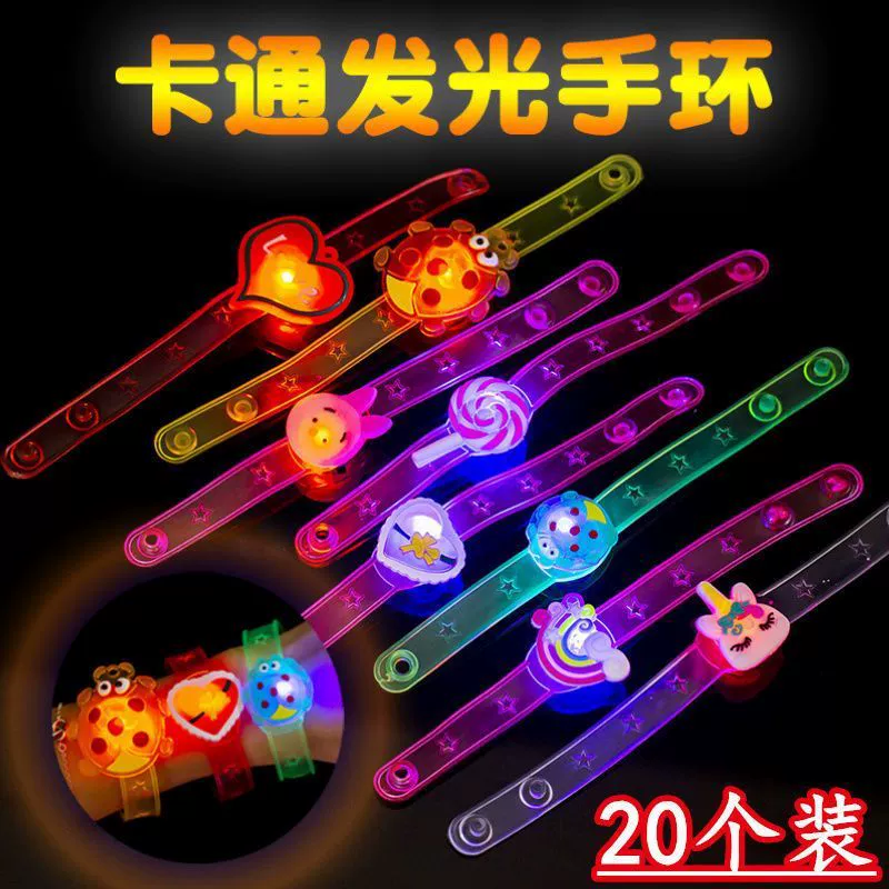 Светящийся браслет мультфильм креативные часы флэш-браслет светящиеся детские игрушки