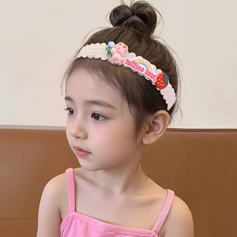 Peel roto para niños, artefactos para niñas lindas bandas de velcro, bandas de pelo para niñas pequeñas, bandas de pelo para la frente, bandas de pelo para el pelo para el pelo