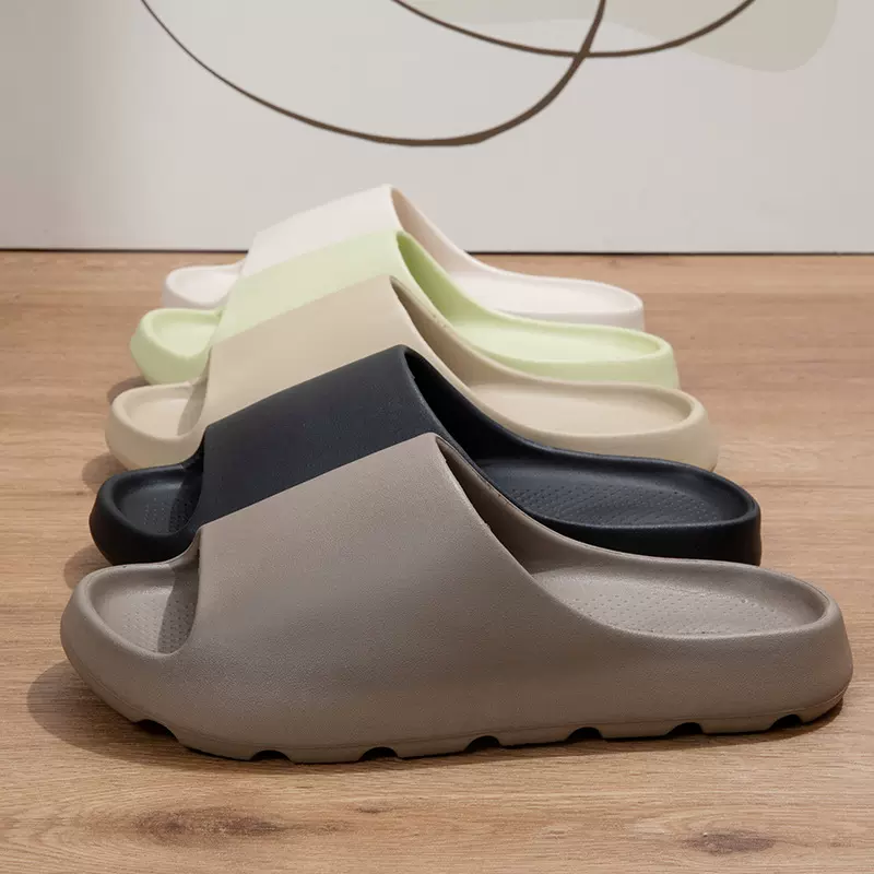 跨境椰子拖鞋男式运动户外穿家居踩屎感厚底EVA凉拖鞋女外贸童鞋