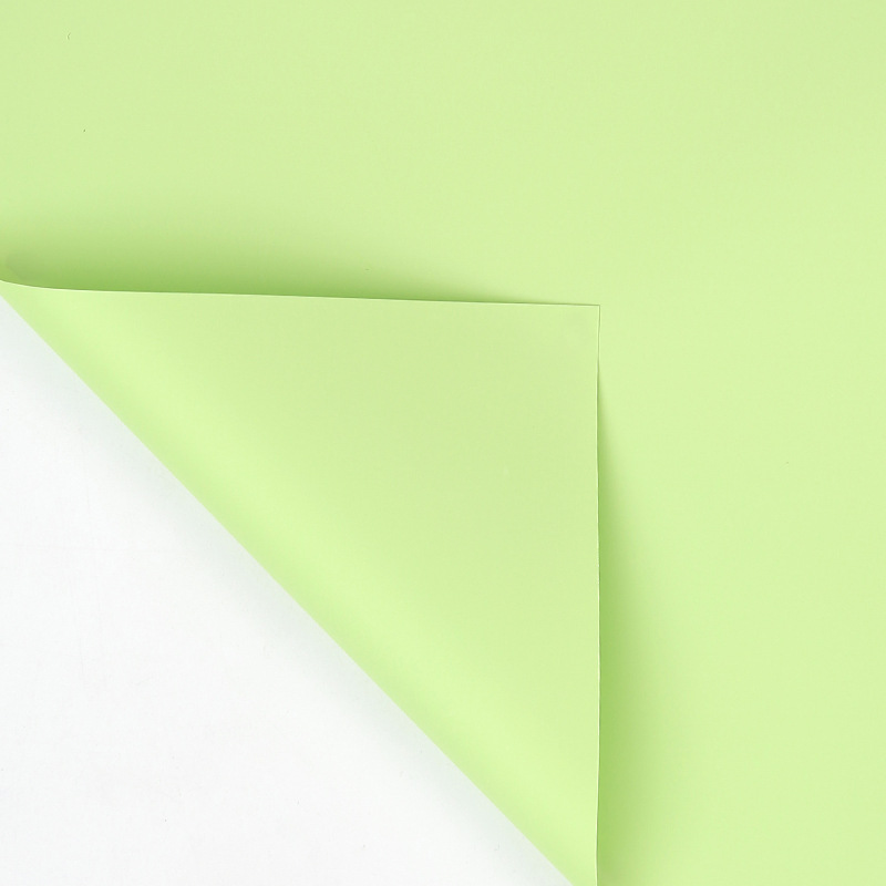 Papel de color sólido estilo coreano papel de regalo de flores macaron monocromo Ouya papel ramo de rosas papel de regalo de flores tienda de flores florales