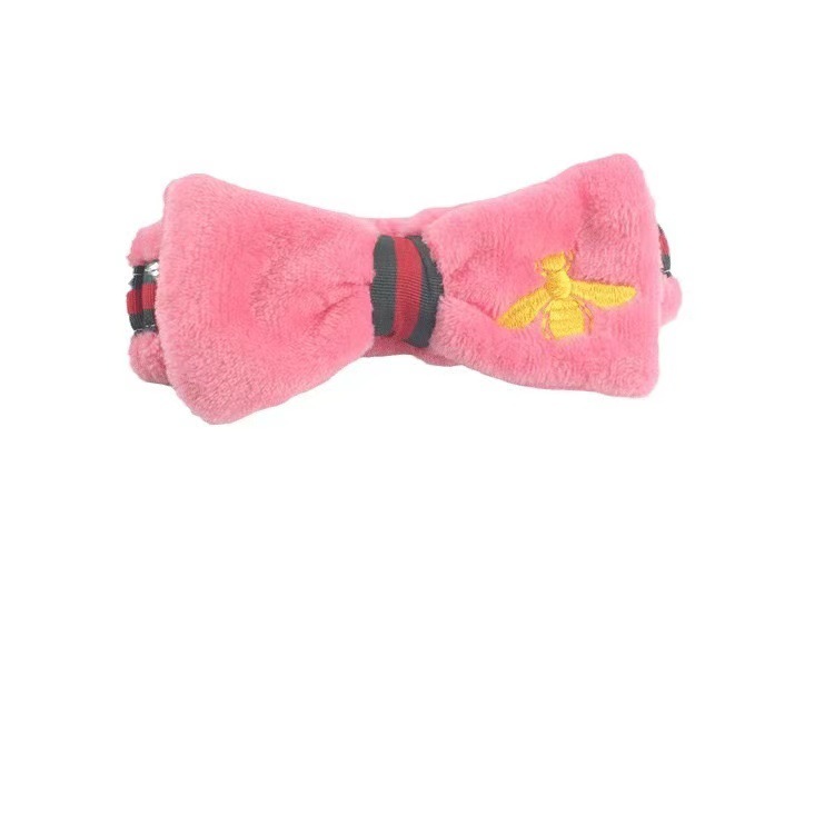 INS estilo arco chica lavado de cara banda de pelo hecho a mano conveniente mascarilla banda de pelo Fuente de la fábrica