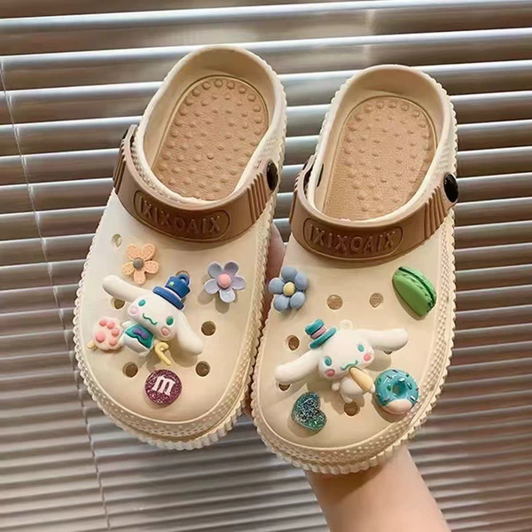 Khaki Yumui Dog Cave shoes