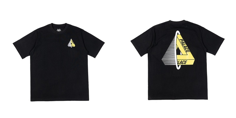 欧米の潮牌palace三角形双紗プリント高品質男女カジュアル半袖tシャツ|undefined