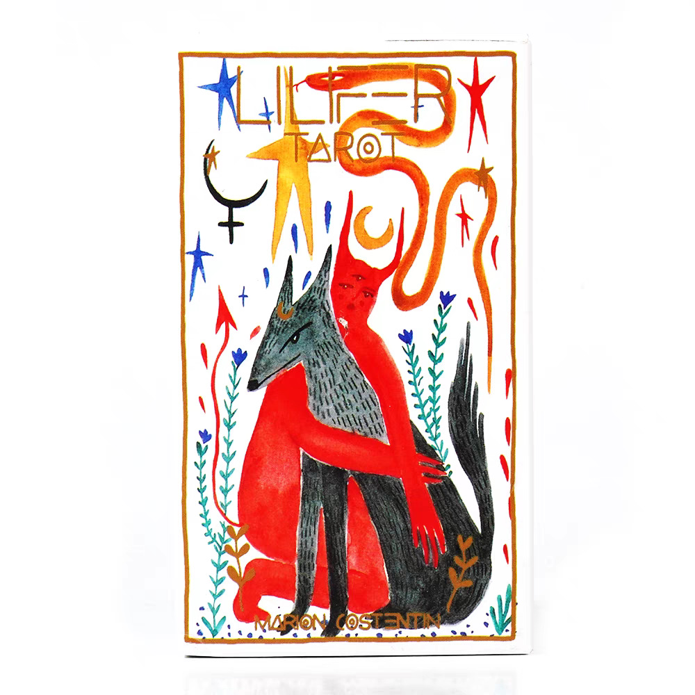 Lilifer Tarot Card Game English Edition Professional Board Game_voghion.com