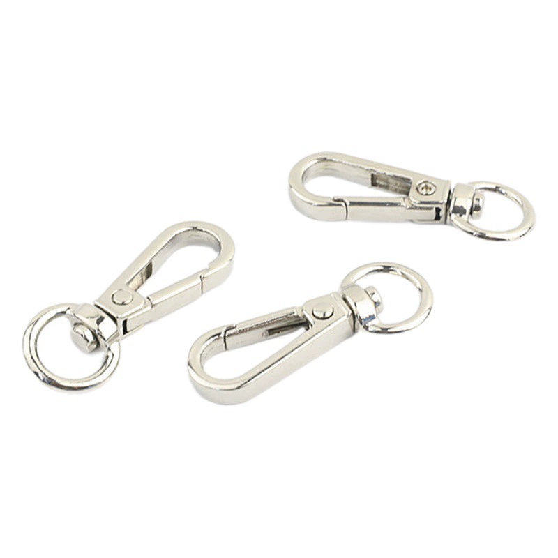 Крючок Пряжка светлое золото серебро пистолет цвет брелок большая пряжка для Омаров собака пряжка Соединительная сумка аппаратные аксессуары оптом