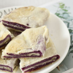 一件代發網紅小熊零食小吃然然紫薯芋泥餅代餐糕點月亮餅鑫麗食品