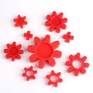 Gsgr Plum Blossom Type Elastic Pad Coupling Rubber Pad Accessories High Temperature Resistant Shock Absorption Star Hexagonal Polyurethane Buffer Pad