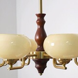 Ретро люстра для гостиной для спальни, лампа, в американском стиле, защита глаз