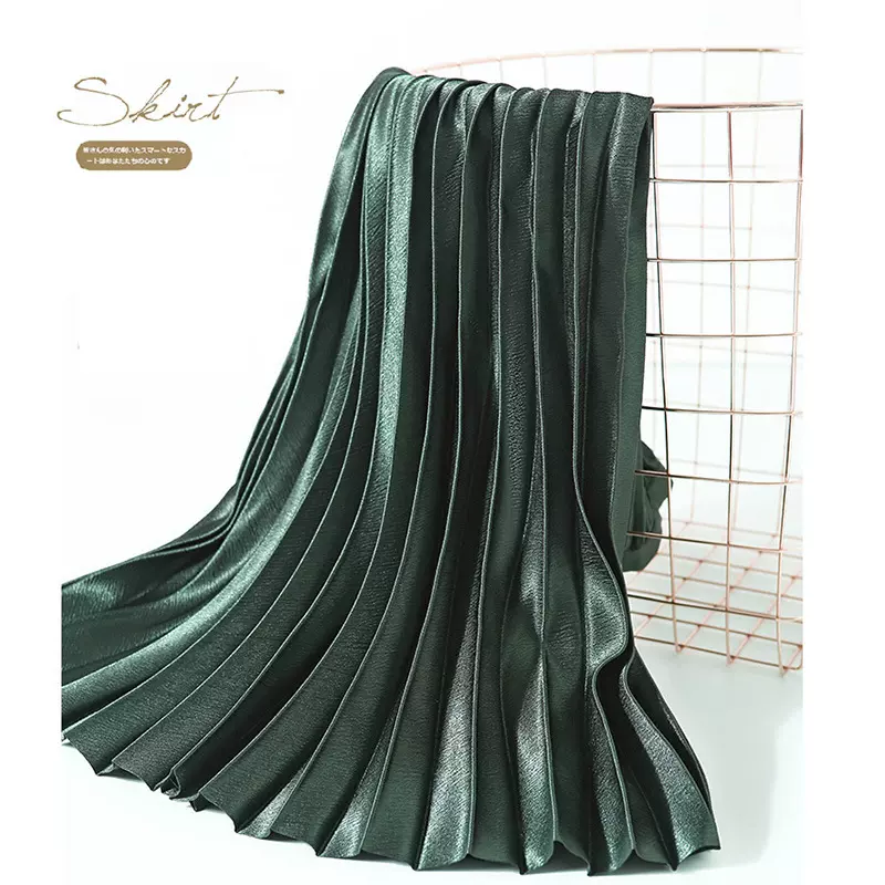 品质高级感百褶裙新款半身裙2025秋季裙子气质时尚褶皱裙女装批发