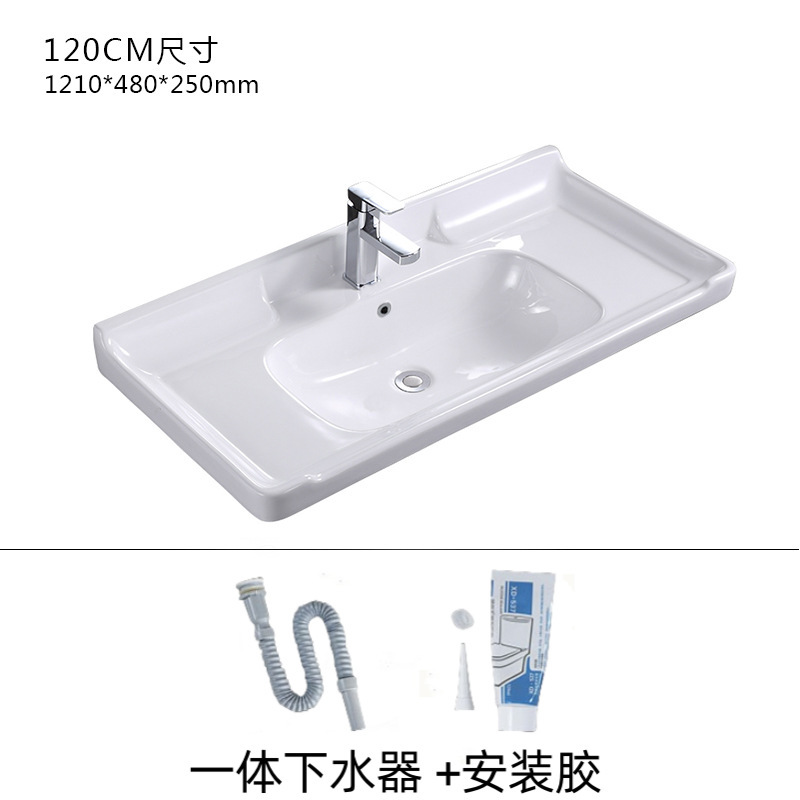 セラミック一体型洗面器、単槽ホーン洗面器、ハイウォーターフレーム洗面器、洗面器キャビネット洗面器、浴室洗面器|undefined