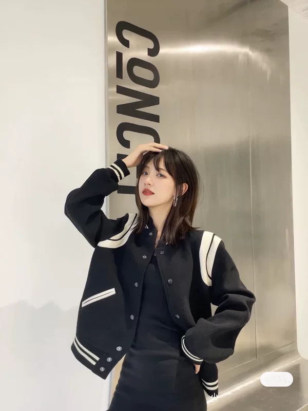 1.1 Версия исправлена 24 Осень и ЗимняяPra Leather Plapped SLP Poplar BLCG Stand Collar Baseball Jacket Jacket Мужской и Женский стиль