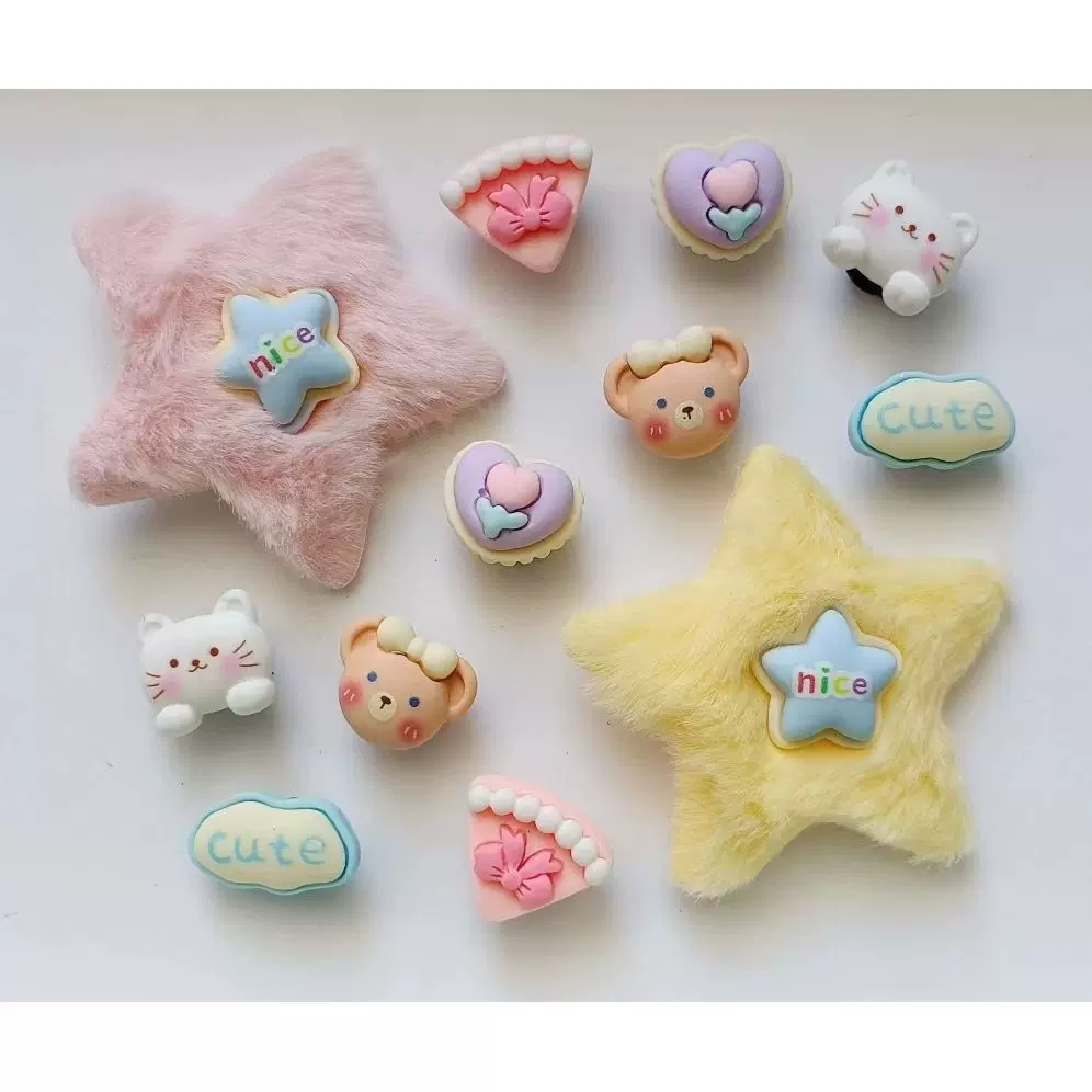 洞洞鞋配饰可爱高级砖石DIY鞋子装饰品鞋扣卡扣鞋花