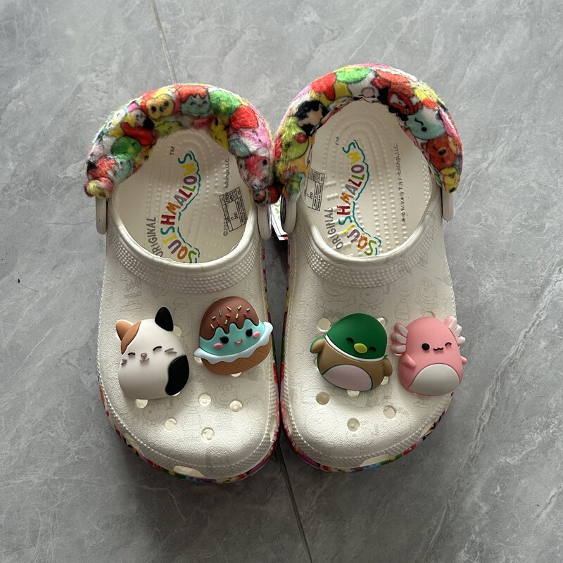 In-Stock New Snoopy Third-Generation Printed Clogs for Women, Beach Shoes, Non-Slip Slippers, Outdoor Sandals, Wholesale and Dropshipping