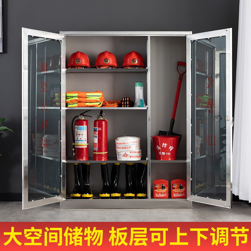 Gabinete de extinción de incendios de acero inoxidable Gabinete de extinción de incendios en miniatura al aire libre Gabinete de equipo Gabinete de equipo Caja de extinción de incendios Gabinete de exhibición de materiales del sitio