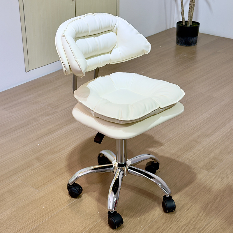 Taburete de bar, silla de bar moderna y simple, silla de computadora, silla de elevación rotativa, silla de manicuras confortable para sentarse.