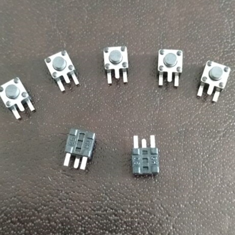 轻触开关4.5*4.5*3.8边三脚环保轻触贴片按键4.5*4.5小型轻触开关