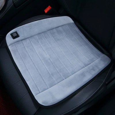 Multi-function pad, Heated Seat Cushion Car - graphene-grey-embroidery