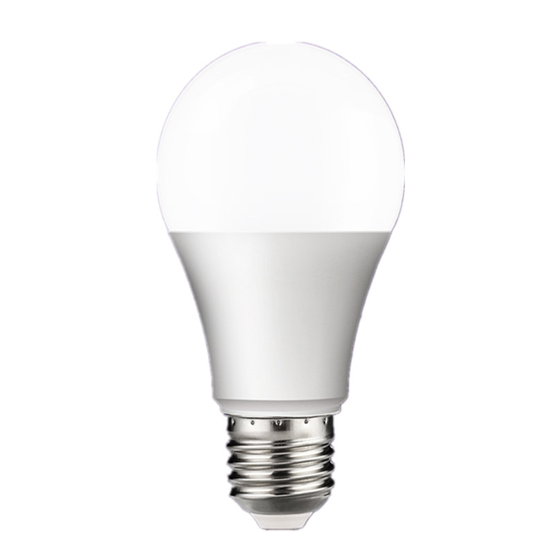 lámpara de lámpara LED de aluminio de plástico ahorro de energía e27 tornillo e14 pequeña lámpara de lámpara LED doméstica super brillante interior ahorro de energía