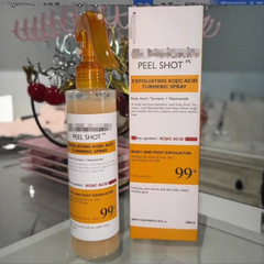 跨境热门同款Body and Face Peel Spray 去角质安瓿喷雾 滋润平滑