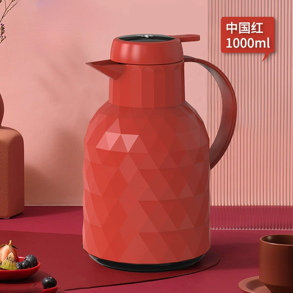 China Red 1000ml [Smart Temperature Display] Thickened inner liner-lock temperature 48h